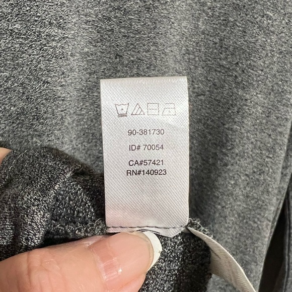 NWT Lou&Grey Blouson Heather Gray Dress Casual Size XSmall - Picture 8 of 8